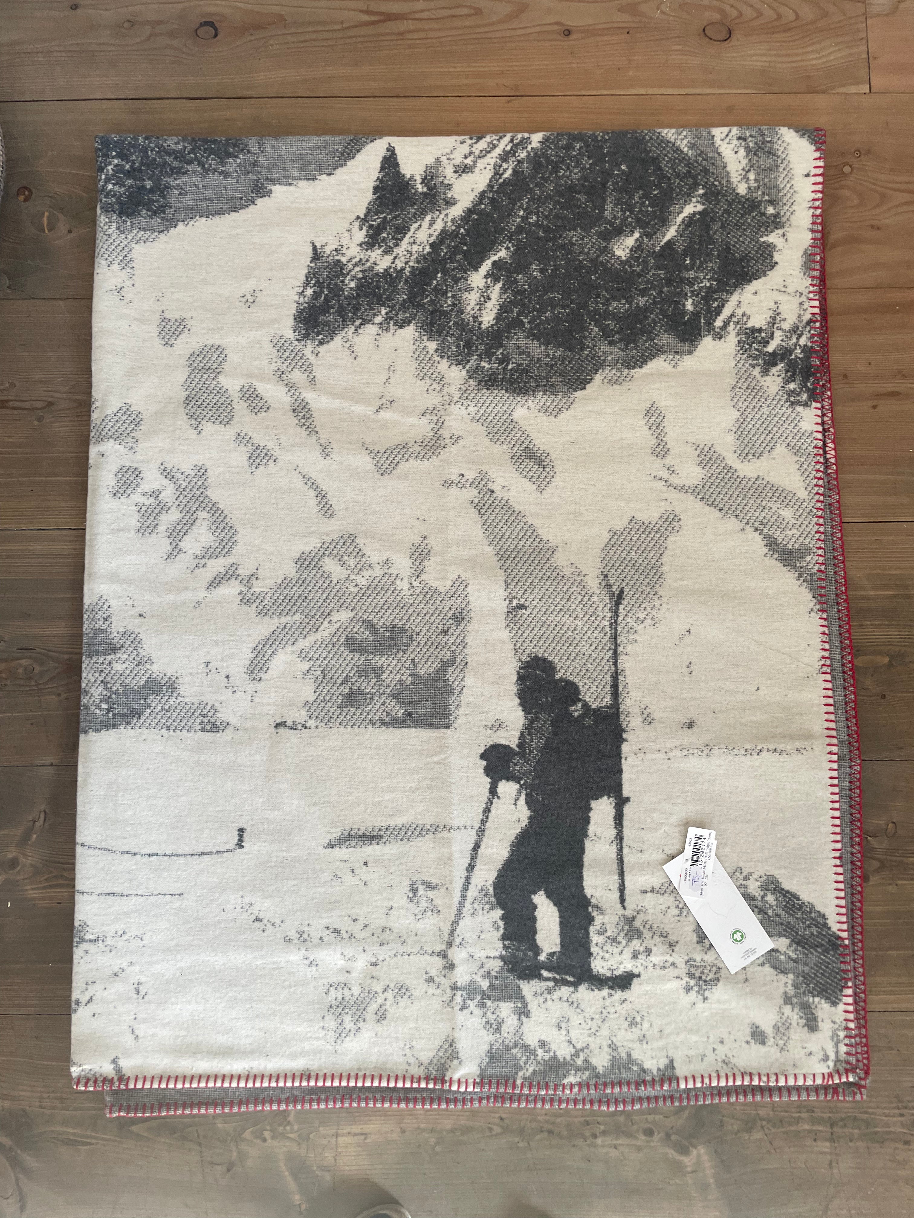 Decke Bergsteiger 100% Bio-Baumwolle