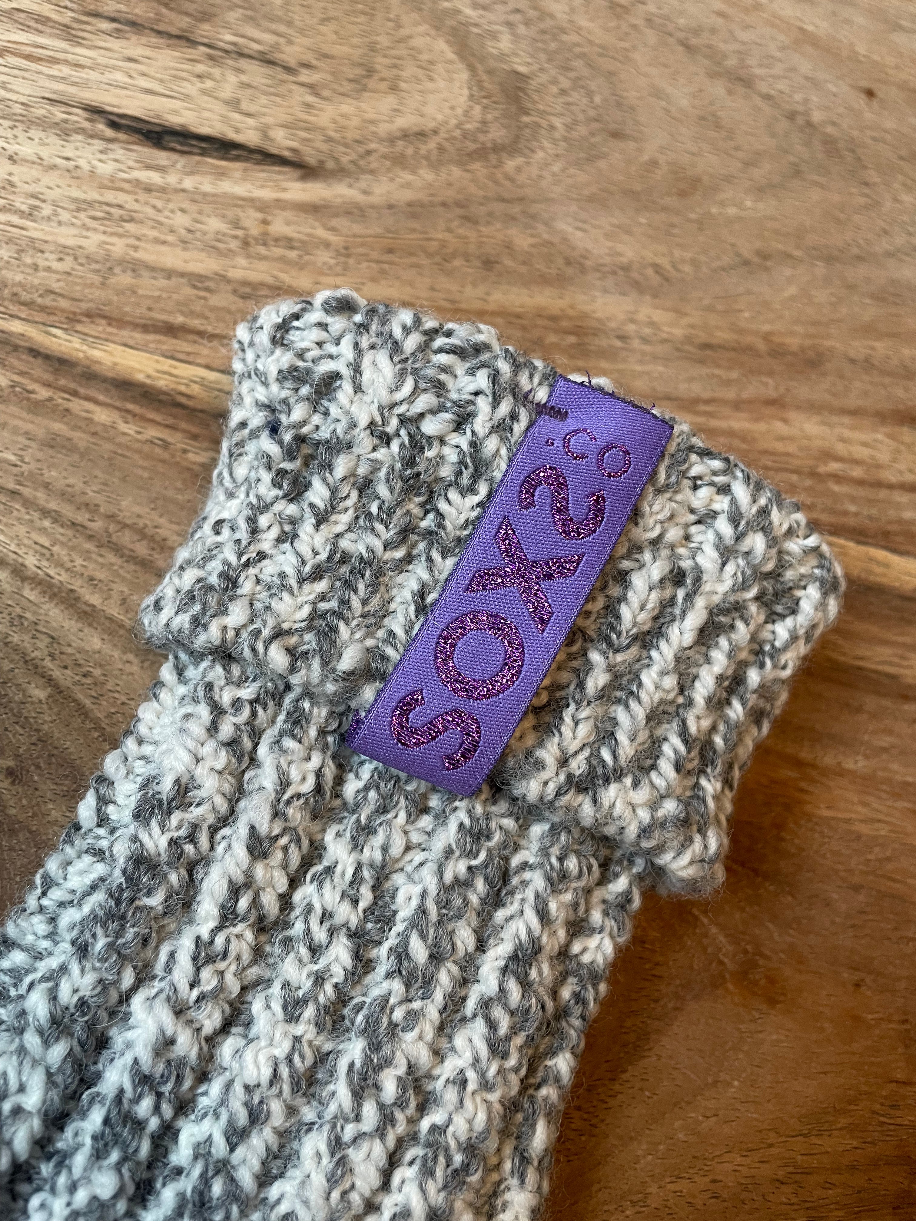 Damen SOXS Grey/ Purple Sapphire Medium