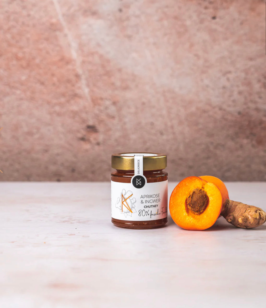 Aprikose und Ingwer Chutney
