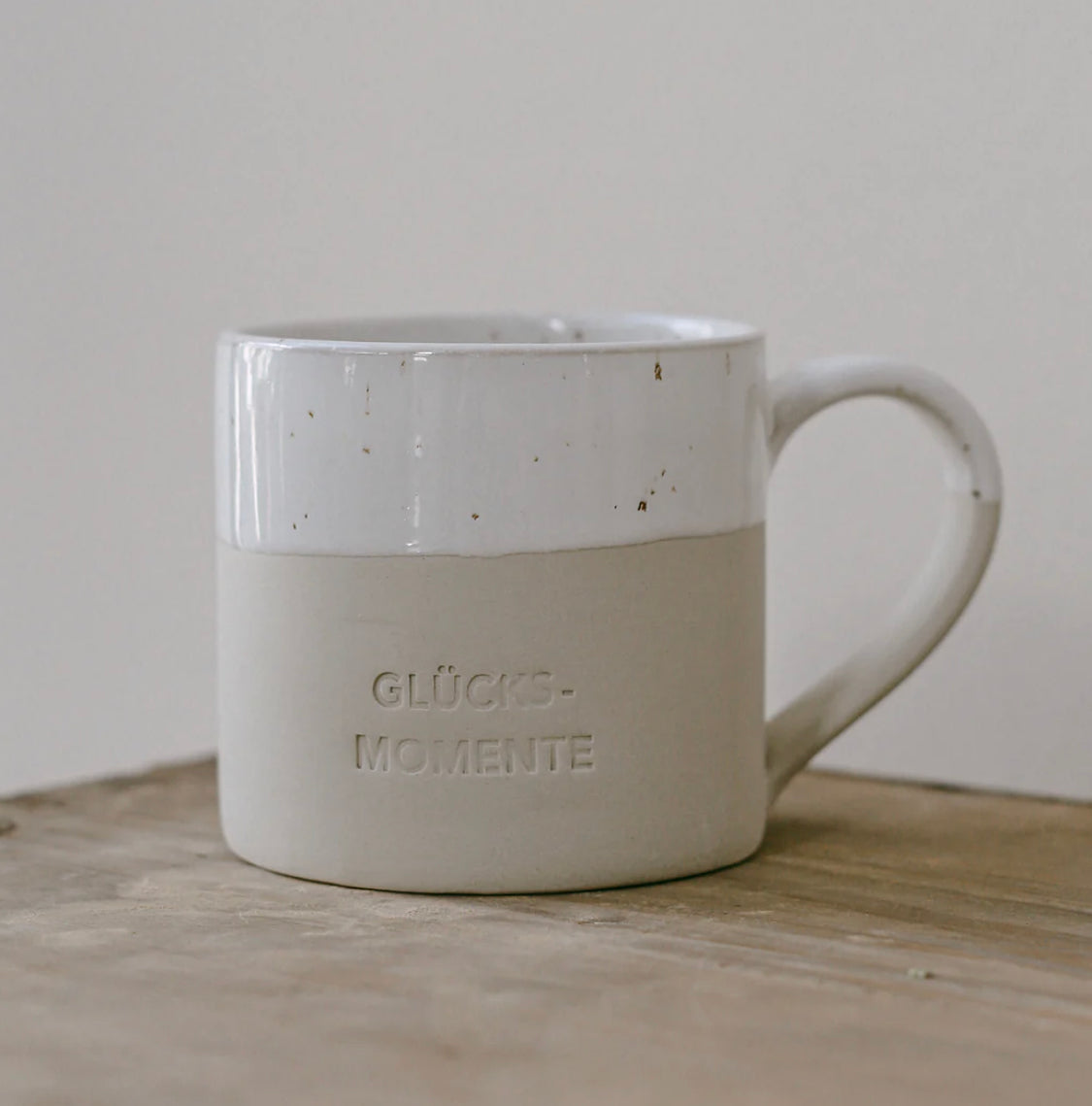 Eulenschnitt Tasse Glücksmomente groß