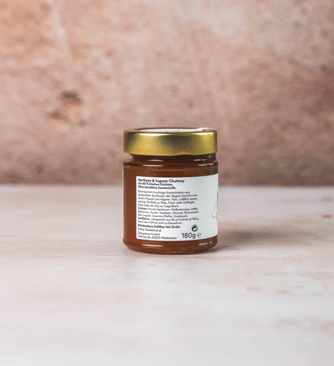 Aprikose und Ingwer Chutney