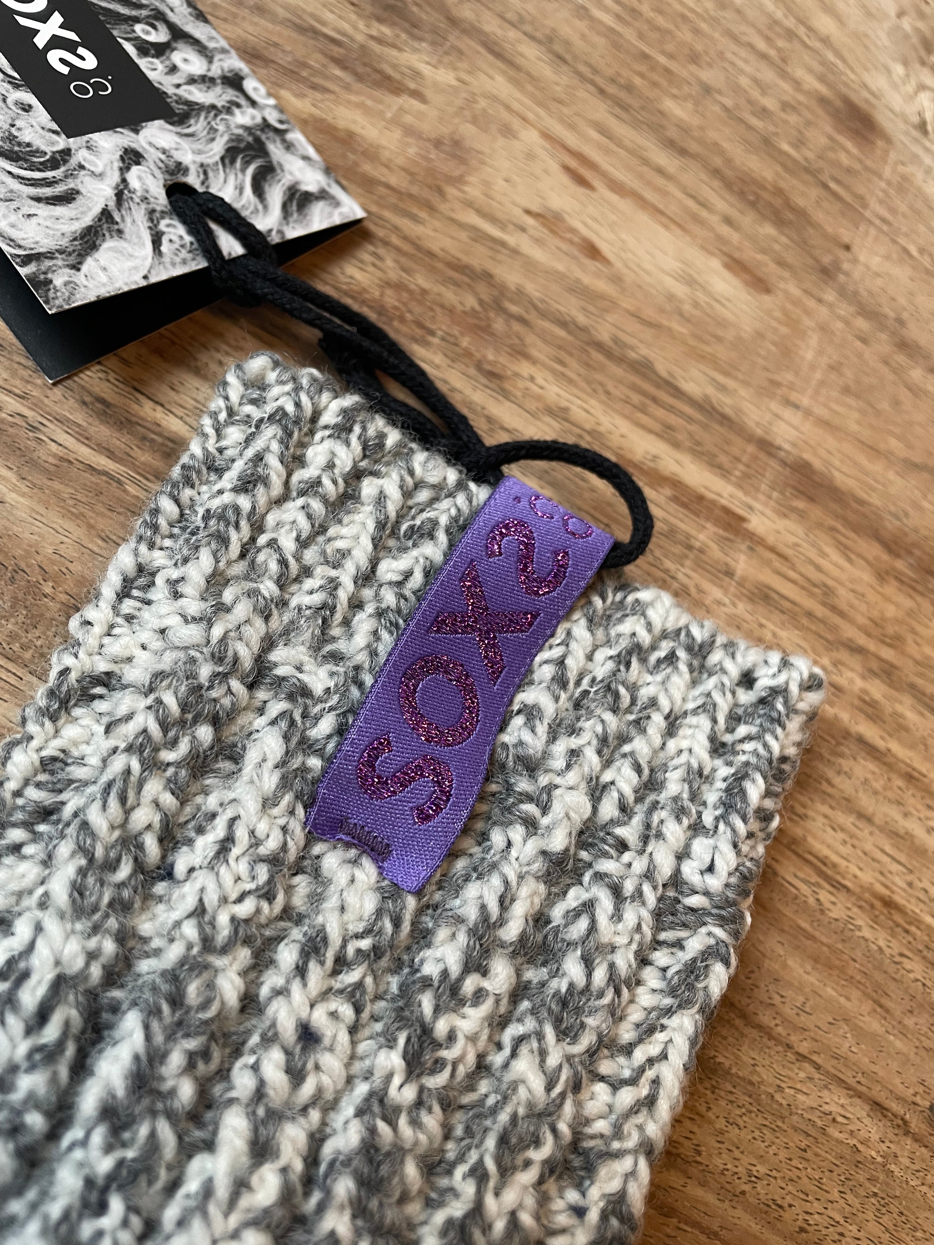 Damen SOXS Grey/ Purple Sapphire Medium