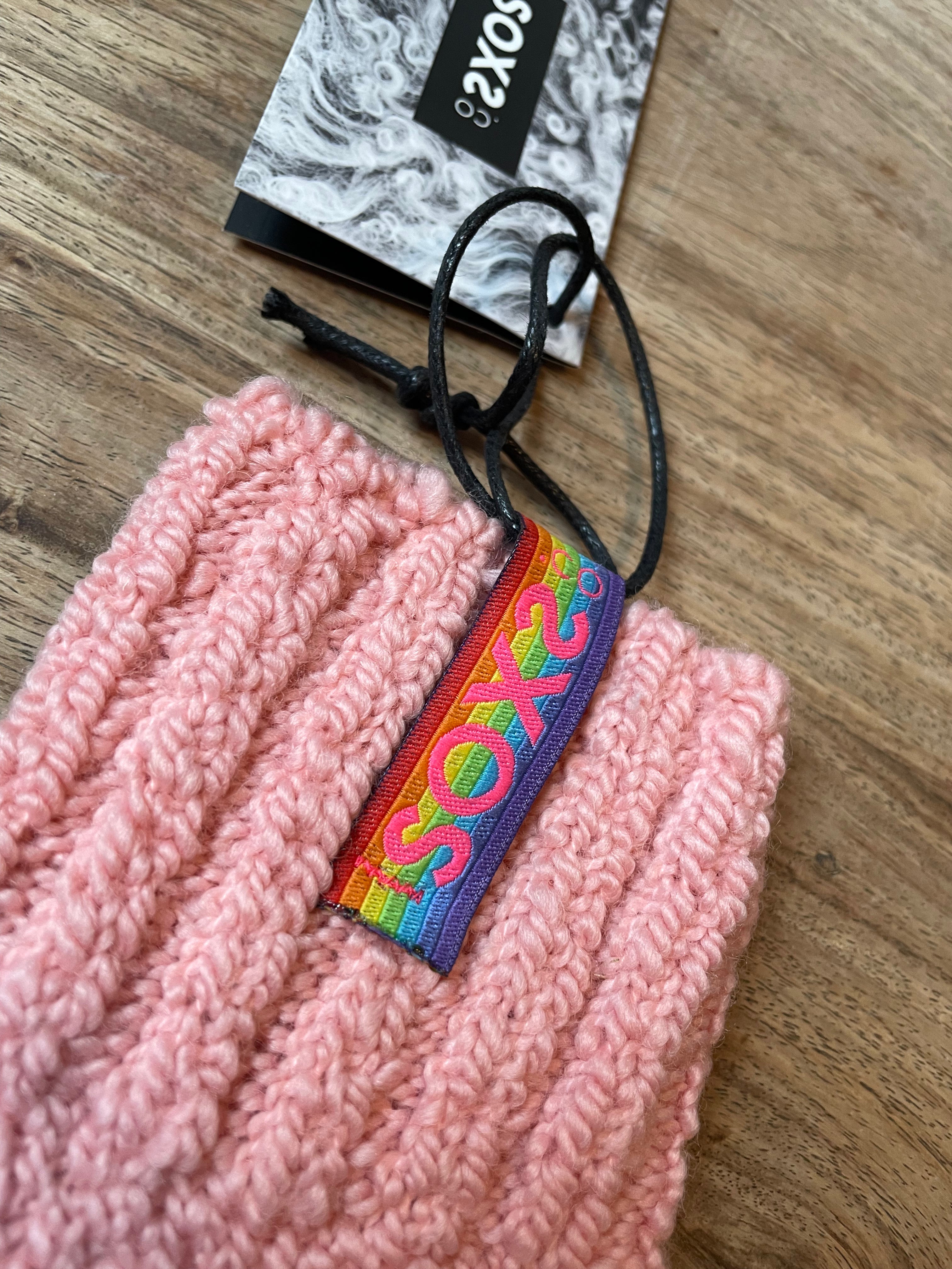 Damen SOXS Pink/Rainbow Low