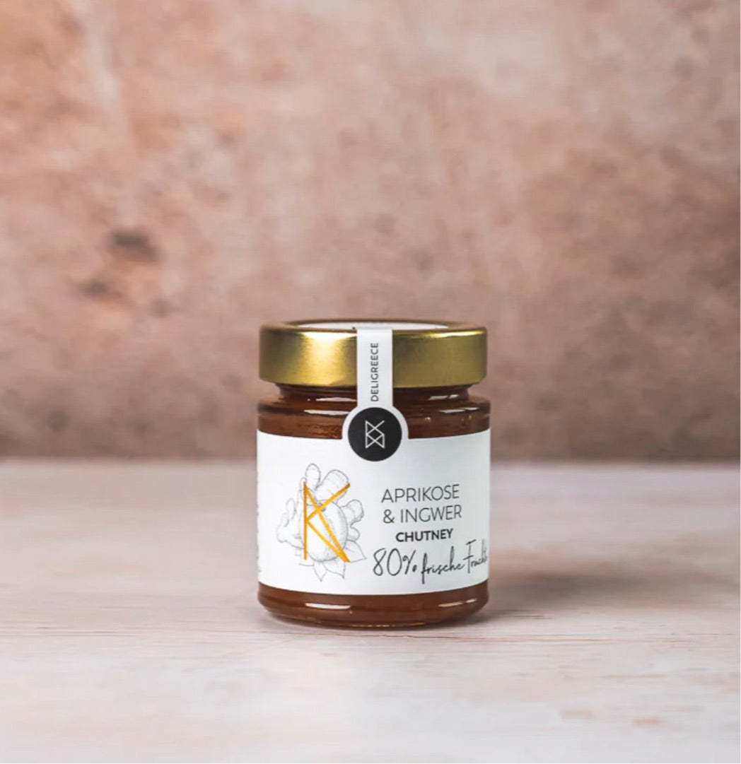 Aprikose und Ingwer Chutney